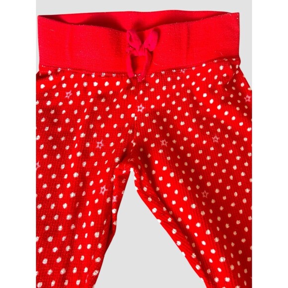 American Girl Pajama Set 2 PC Girl's Size Small 7/8 CHRISTMAS MERRY JOY JOLLY - Picture 2 of 9